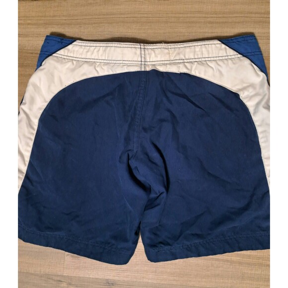 Abercrombie Kids Boys Board Swim Blue Shorts Bermudas- Lined- Size Medium - Picture 4 of 11